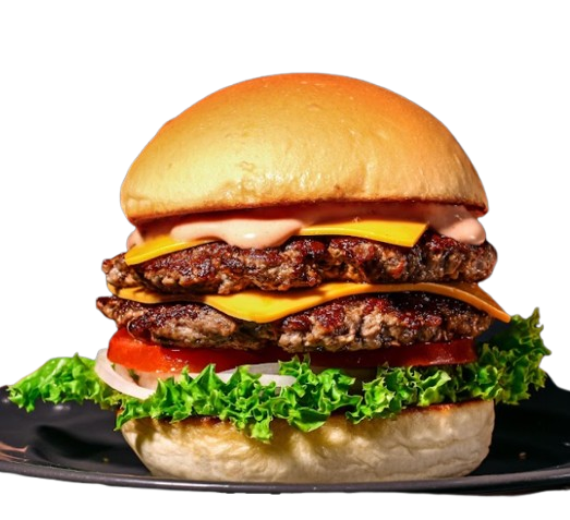 Double cheese burger