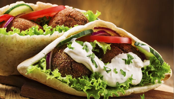 Kebab falafel