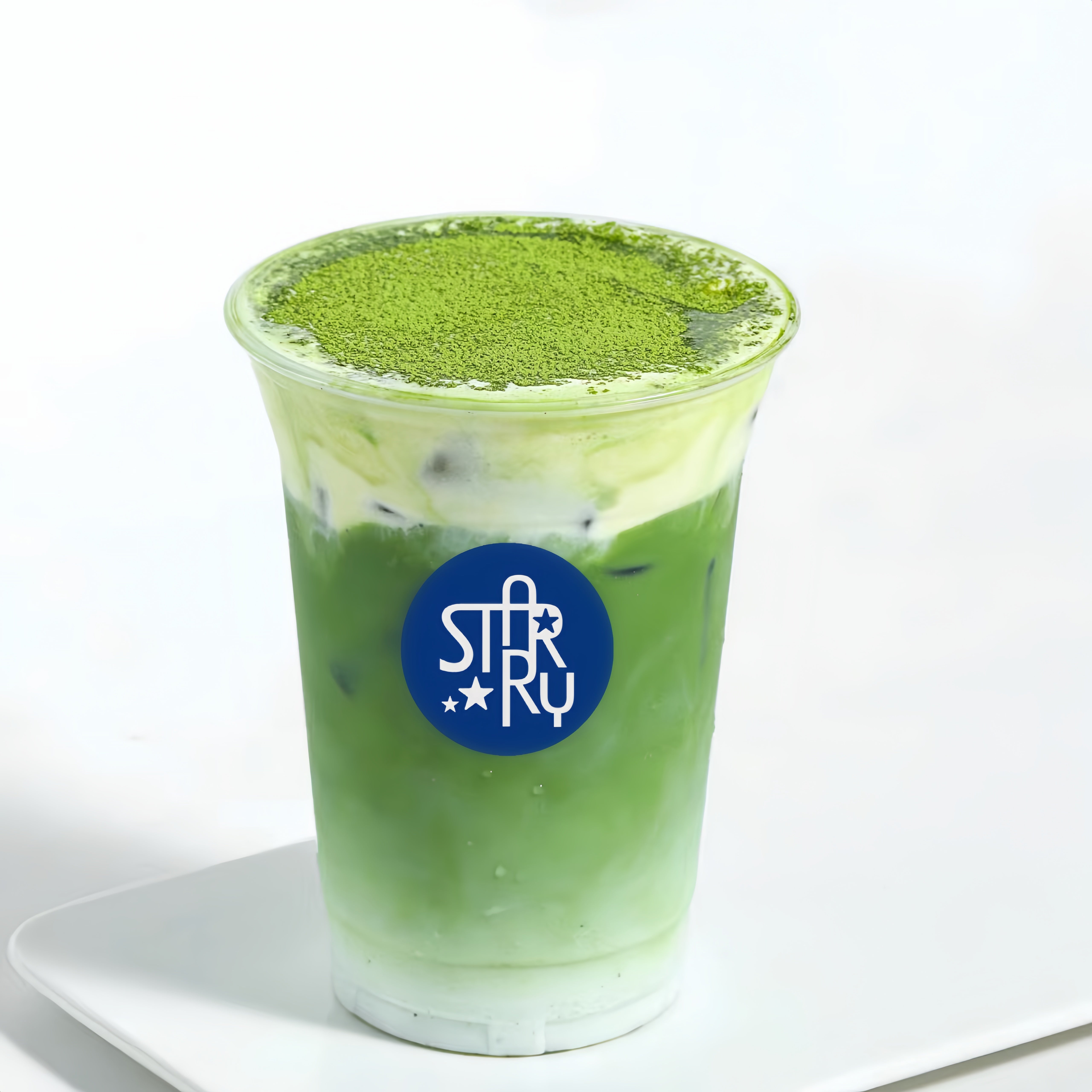 Matcha with double cheese