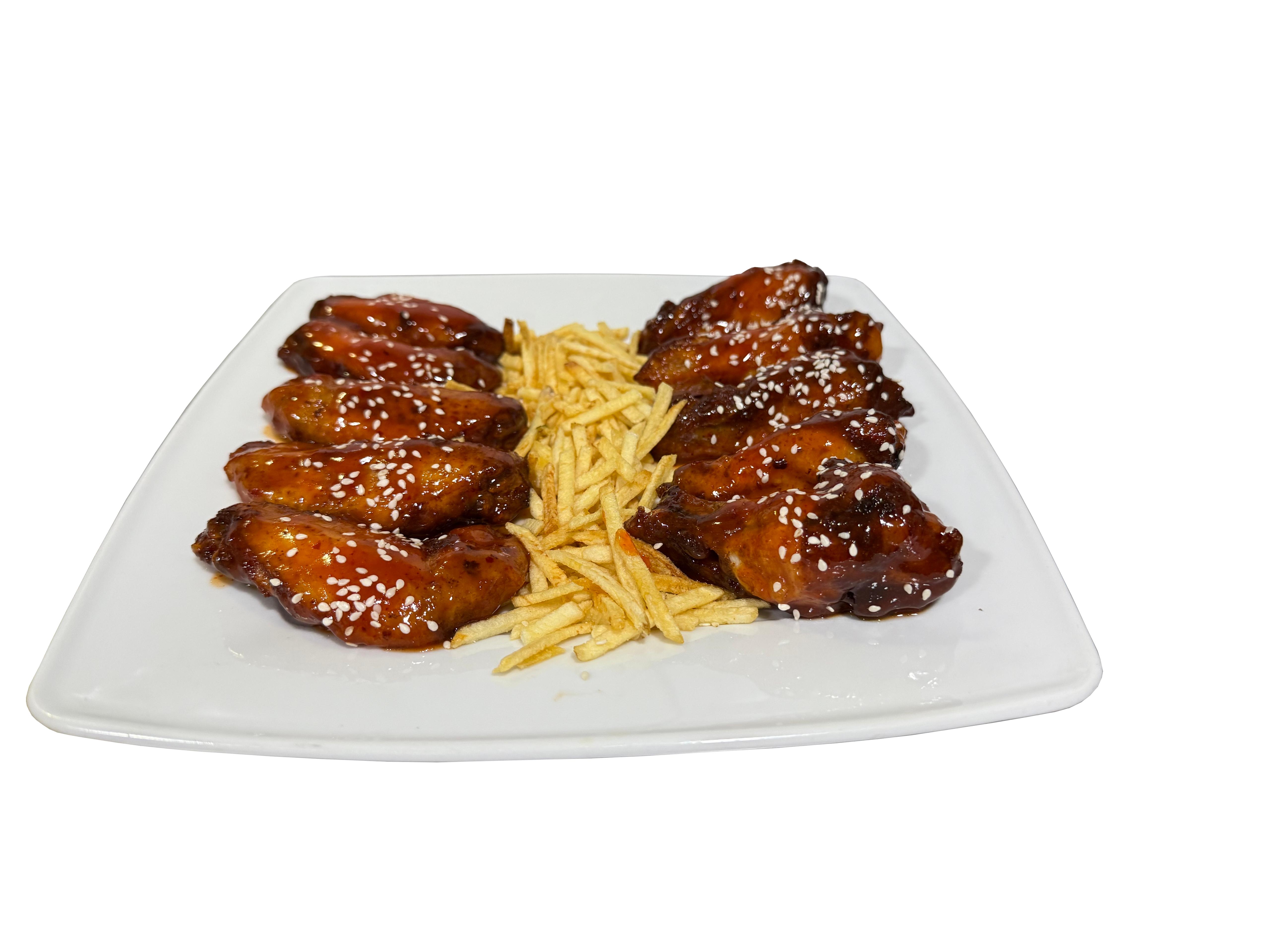 Alitas a baja temperatura (ración)