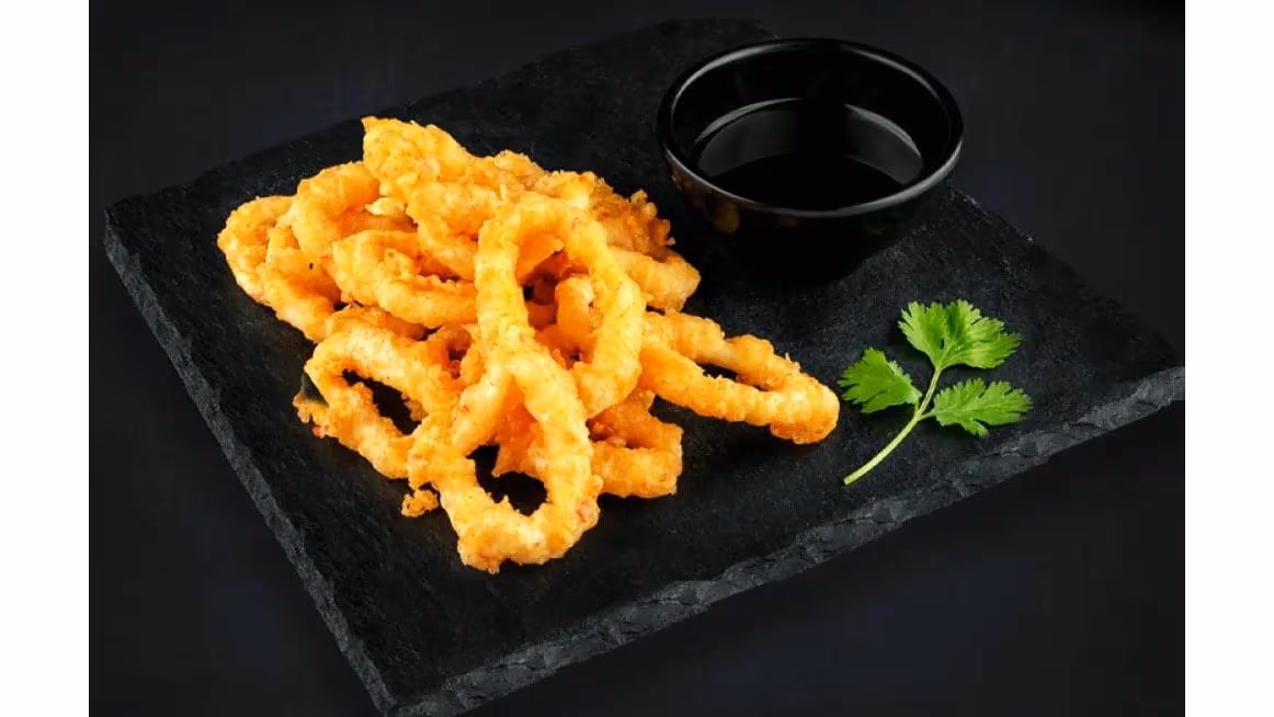 225. Tempura calamari 5 pezzi