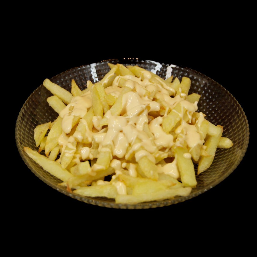 Patatas con queso