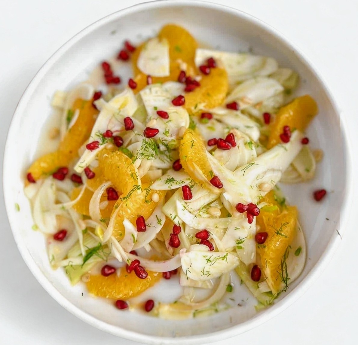 Insalata di finocchio e arance