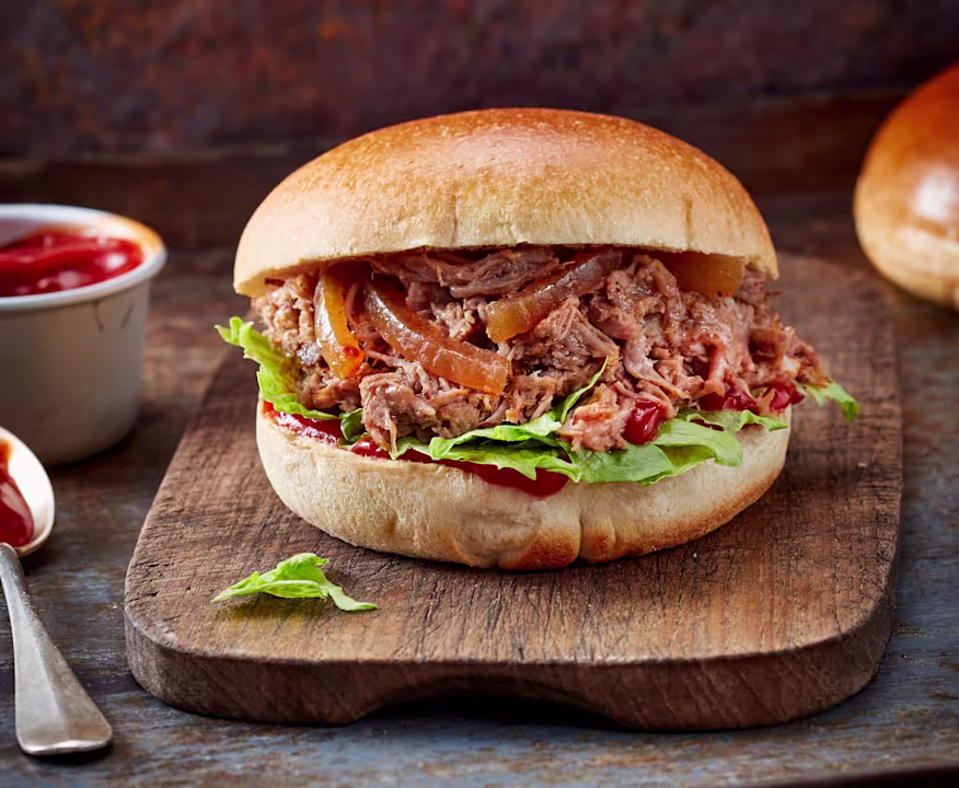 Whole pulled pork