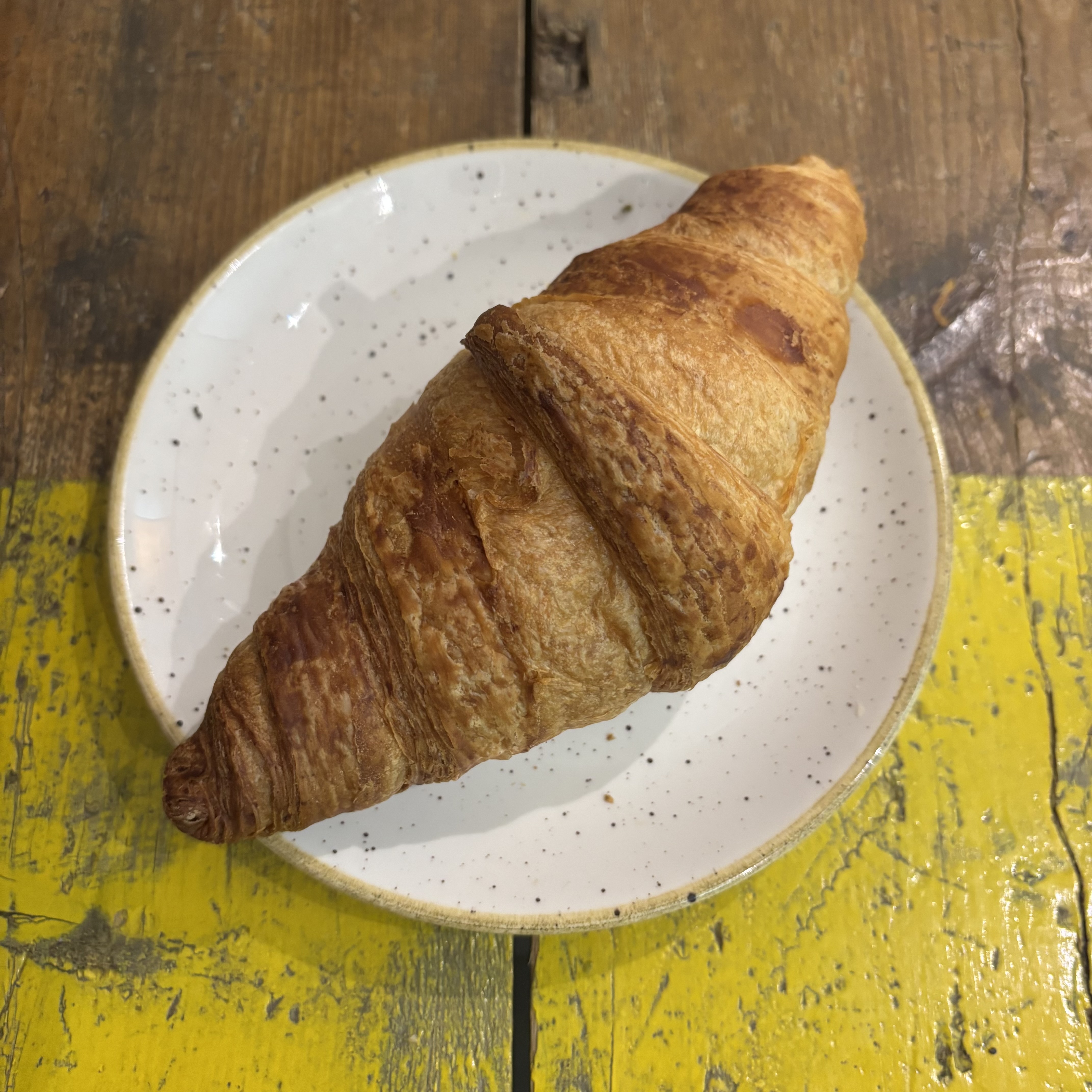 Croissant vegano vuoto