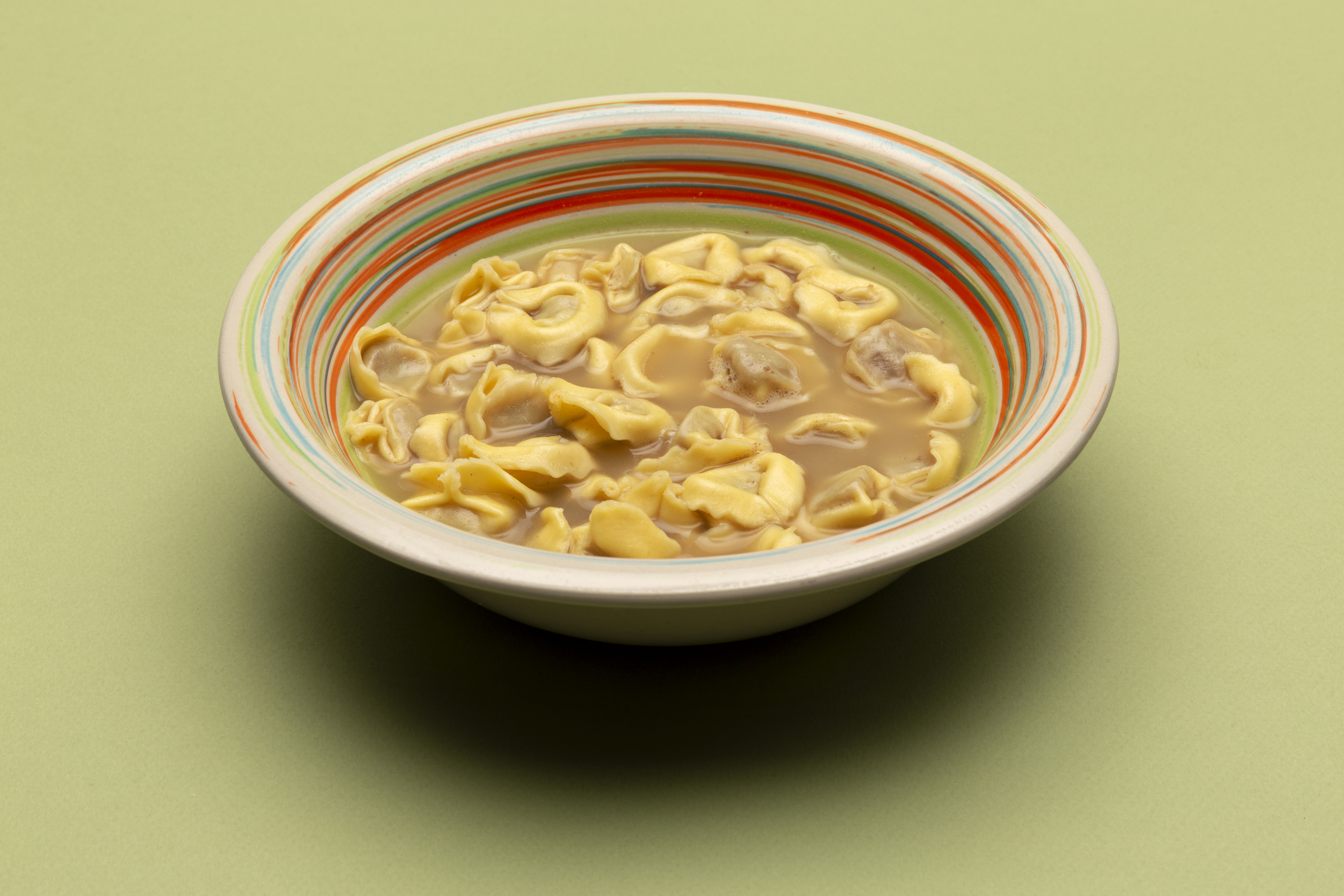 Tortellini in brodo di manzatta
