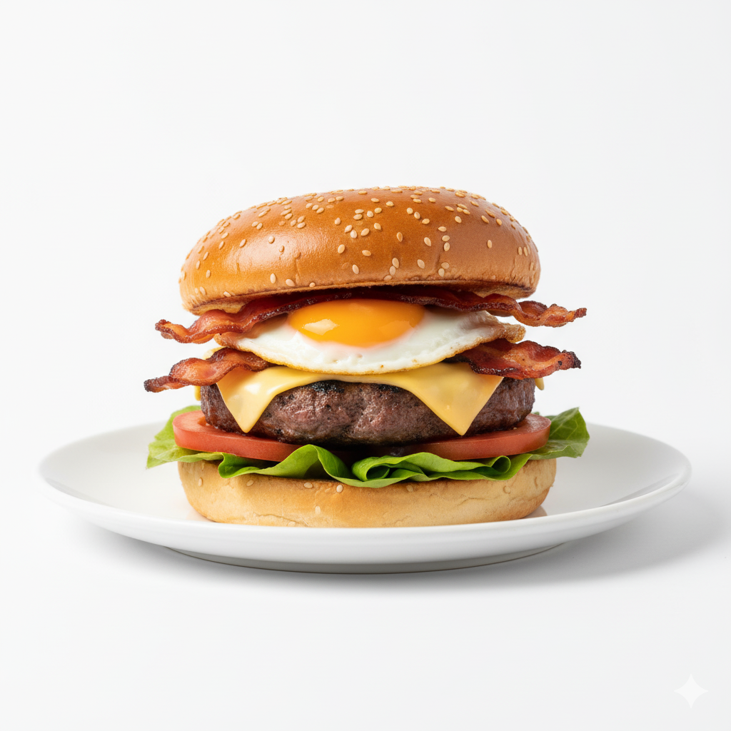 Hamburguesa Completa De Ternera