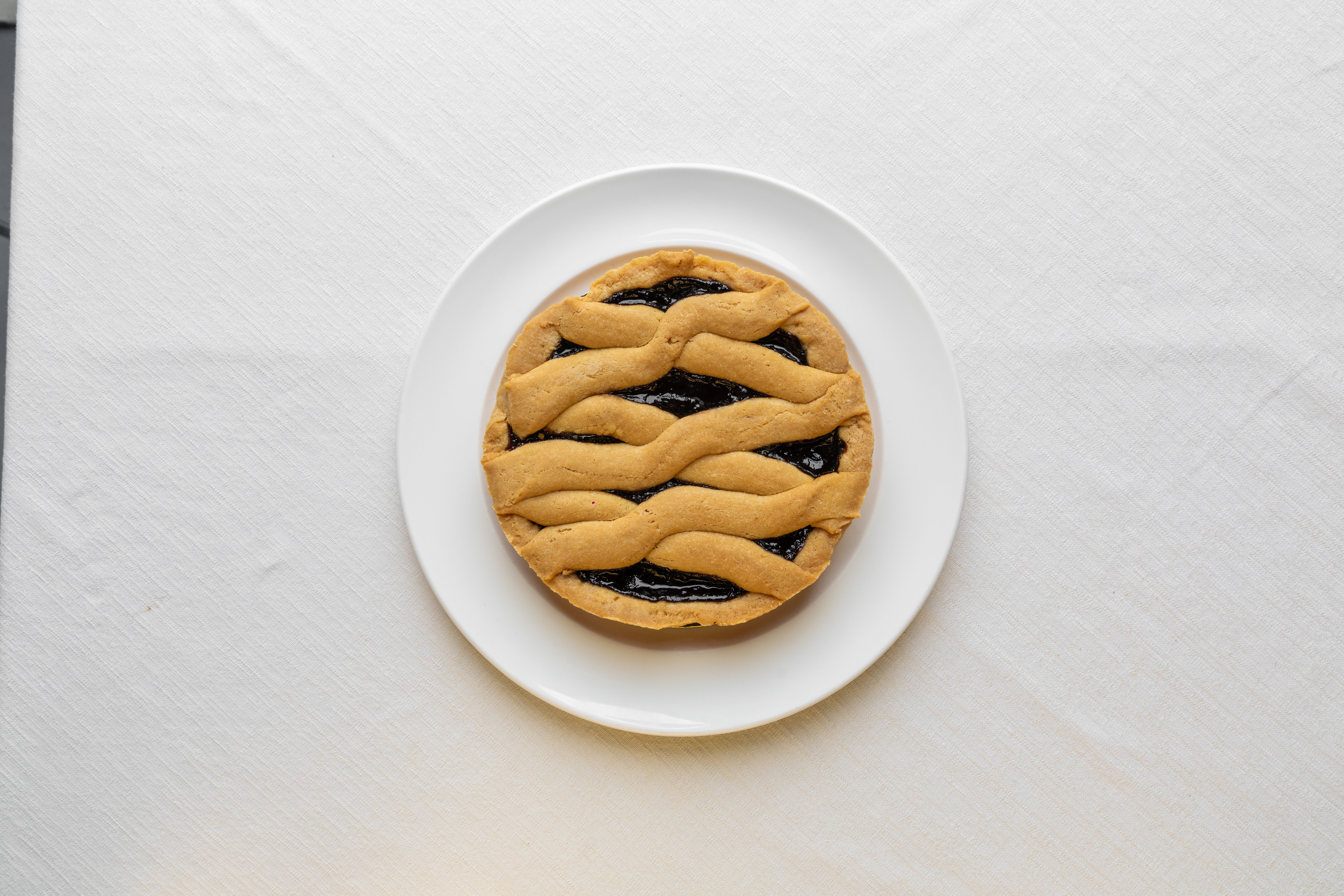 Torta artigianale marmellata di prugne