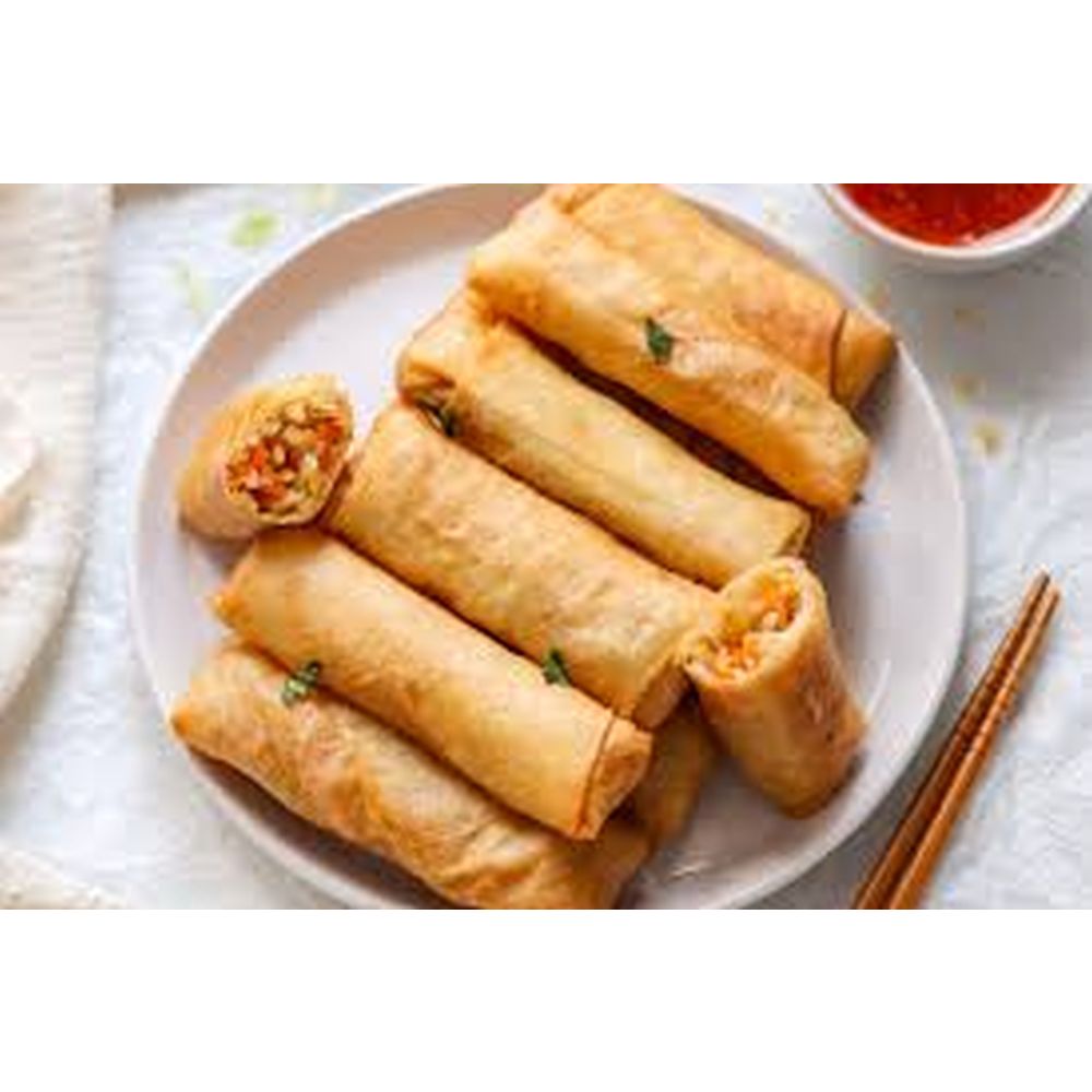 Veg Spring Rolls 4Pcs