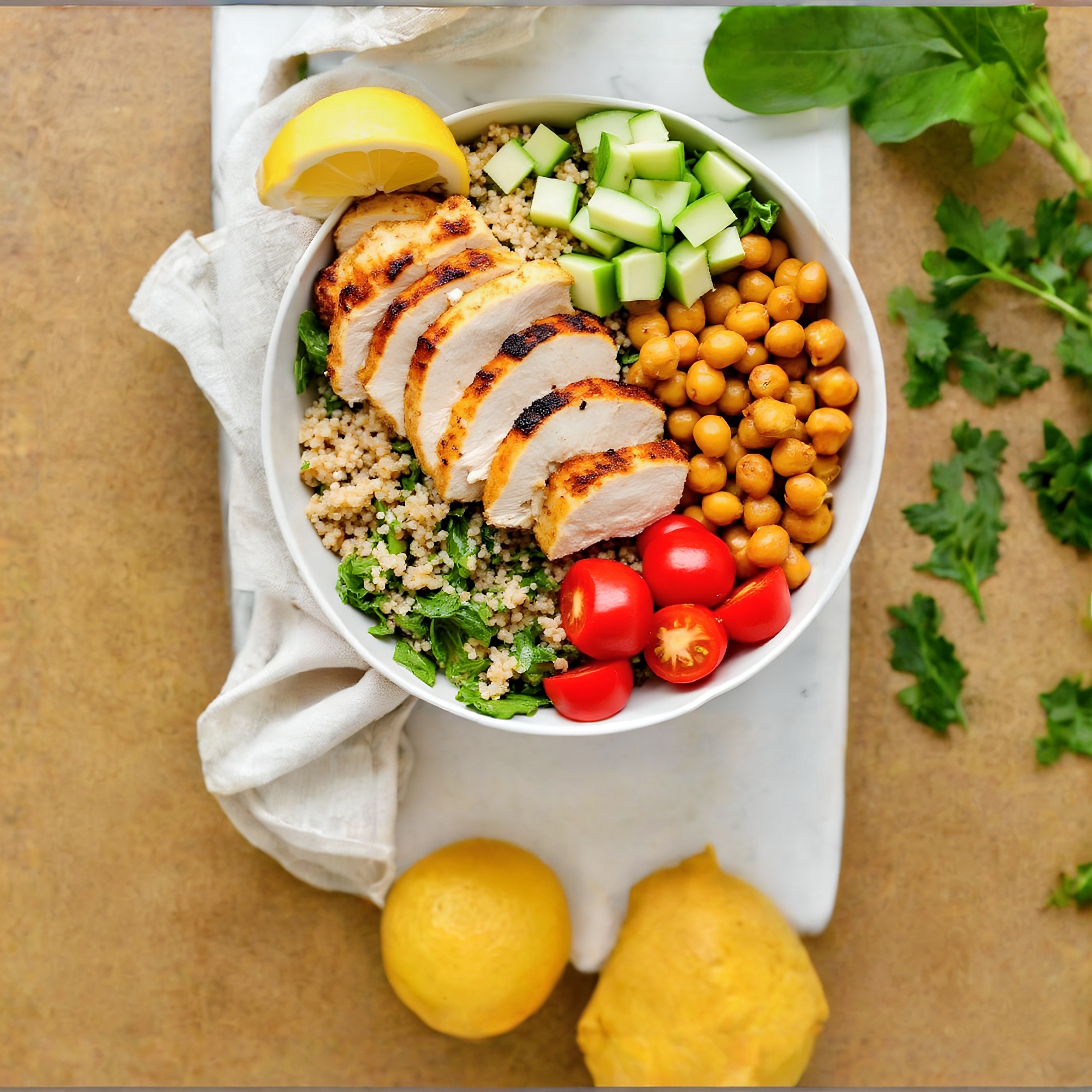 Chicken / Pumpkin & Chickpea