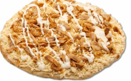 Pizza kebab de ternera (33 cm.)