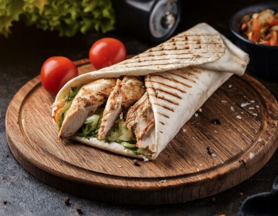 Durum de pollo completo