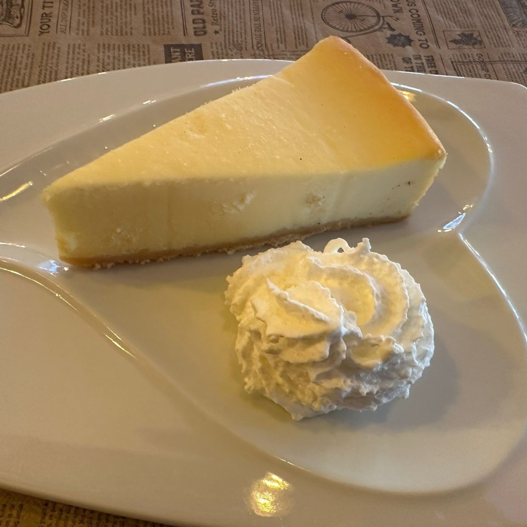 Tarta de queso (porción)