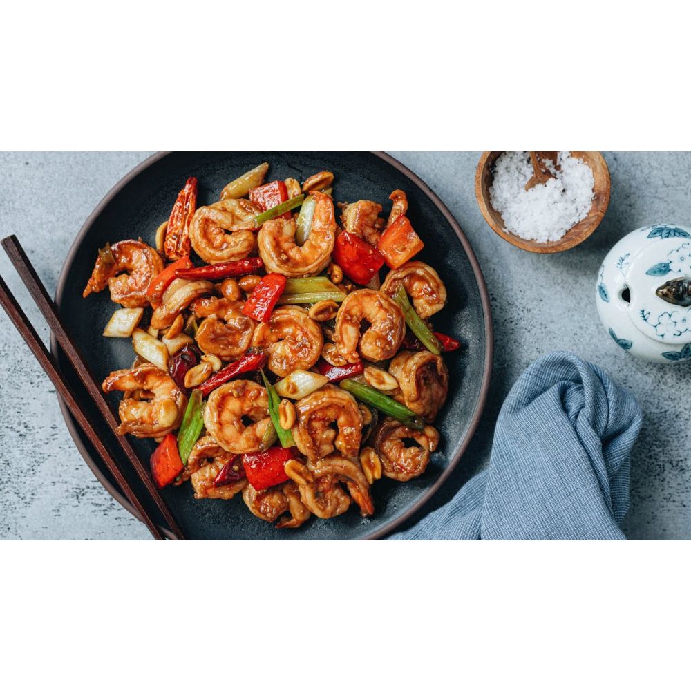 Shanghai Style Fried Prawns