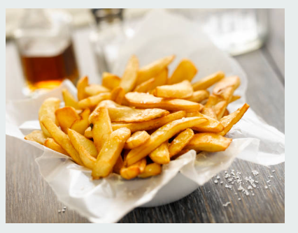 Ración de patatas fritas