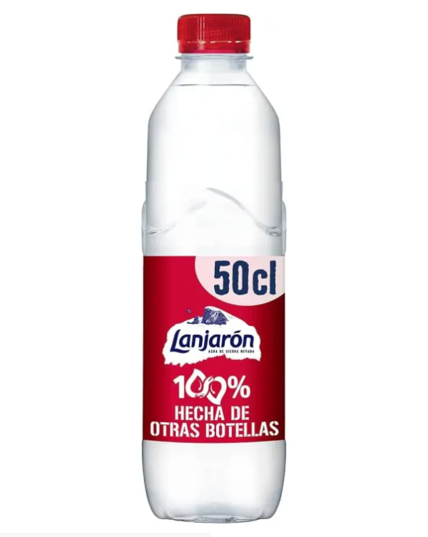 Agua mineral Lanjarón (500 ml.)
