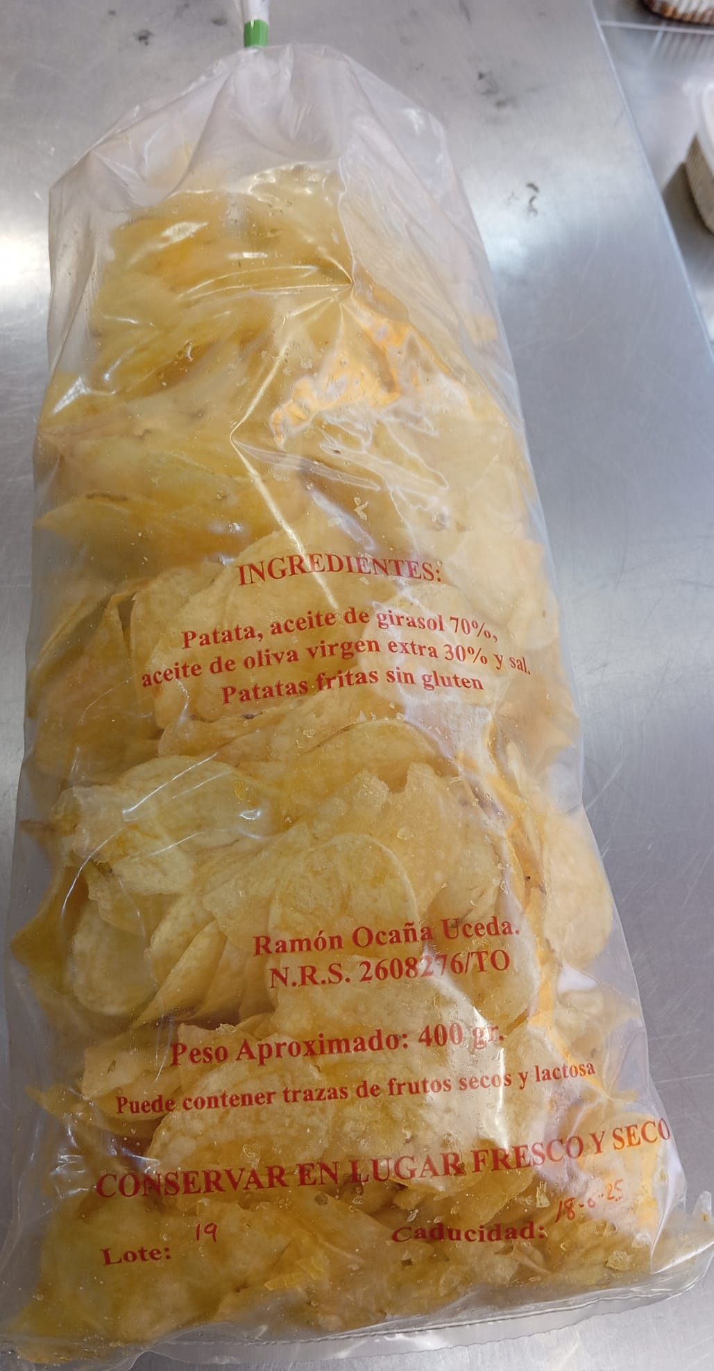 Patatas fritas de churrería (ración)