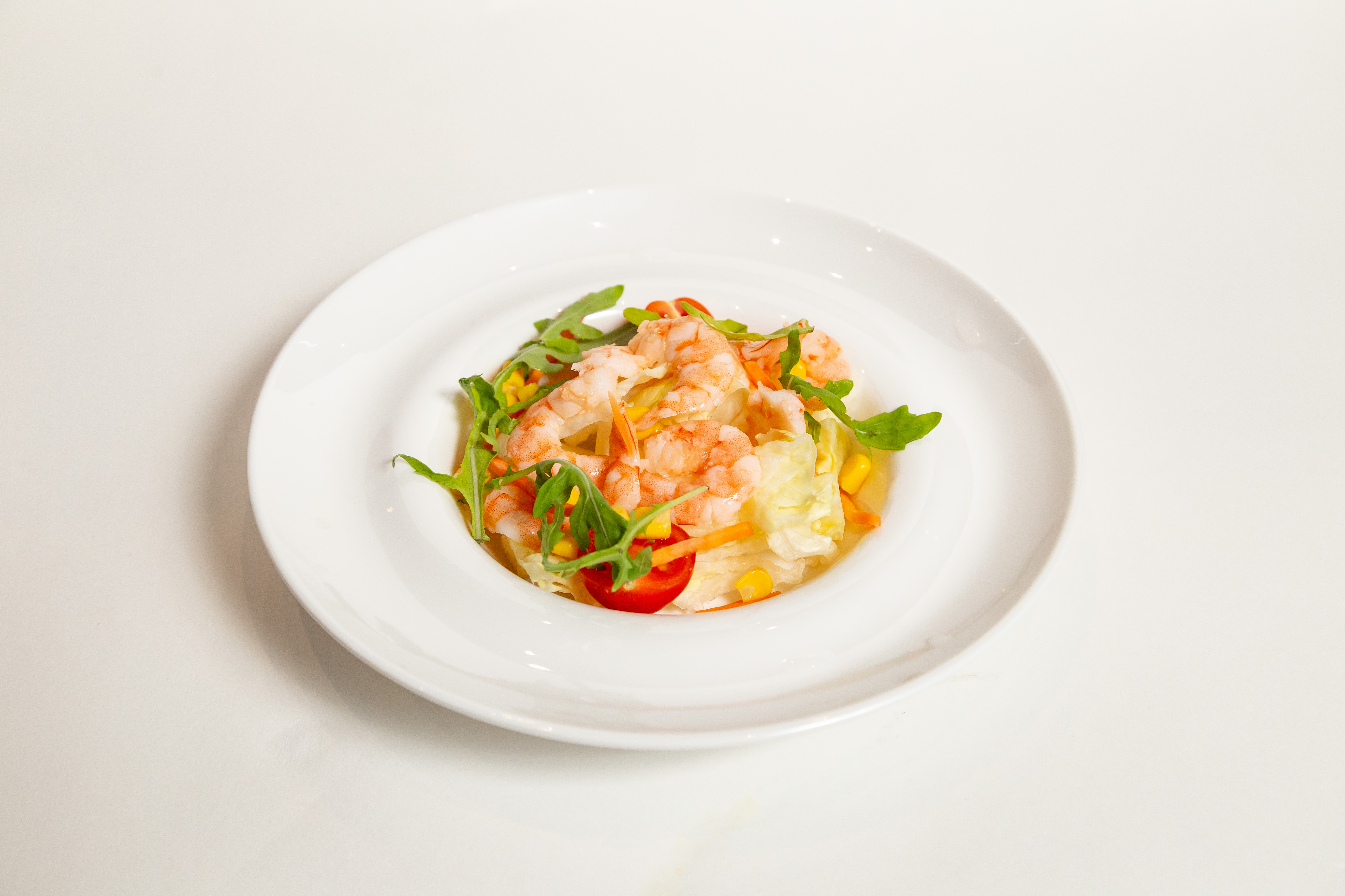 Insalata con gamberi