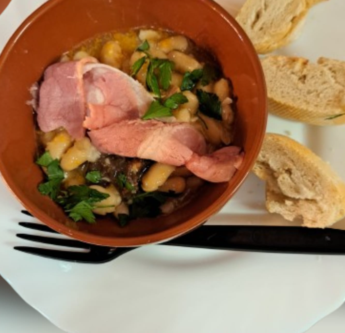 Tapa de fabada