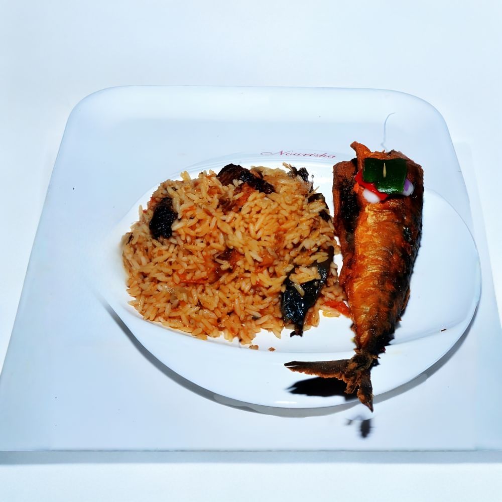 Coconut Rice With Fish